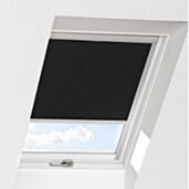 Dachfensterrollo Schwarz 55x78